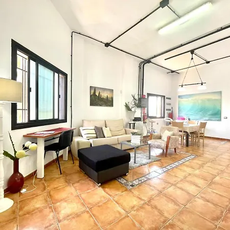 شقة Apartamento Con Freewifi En Frente A La Playa Alcala